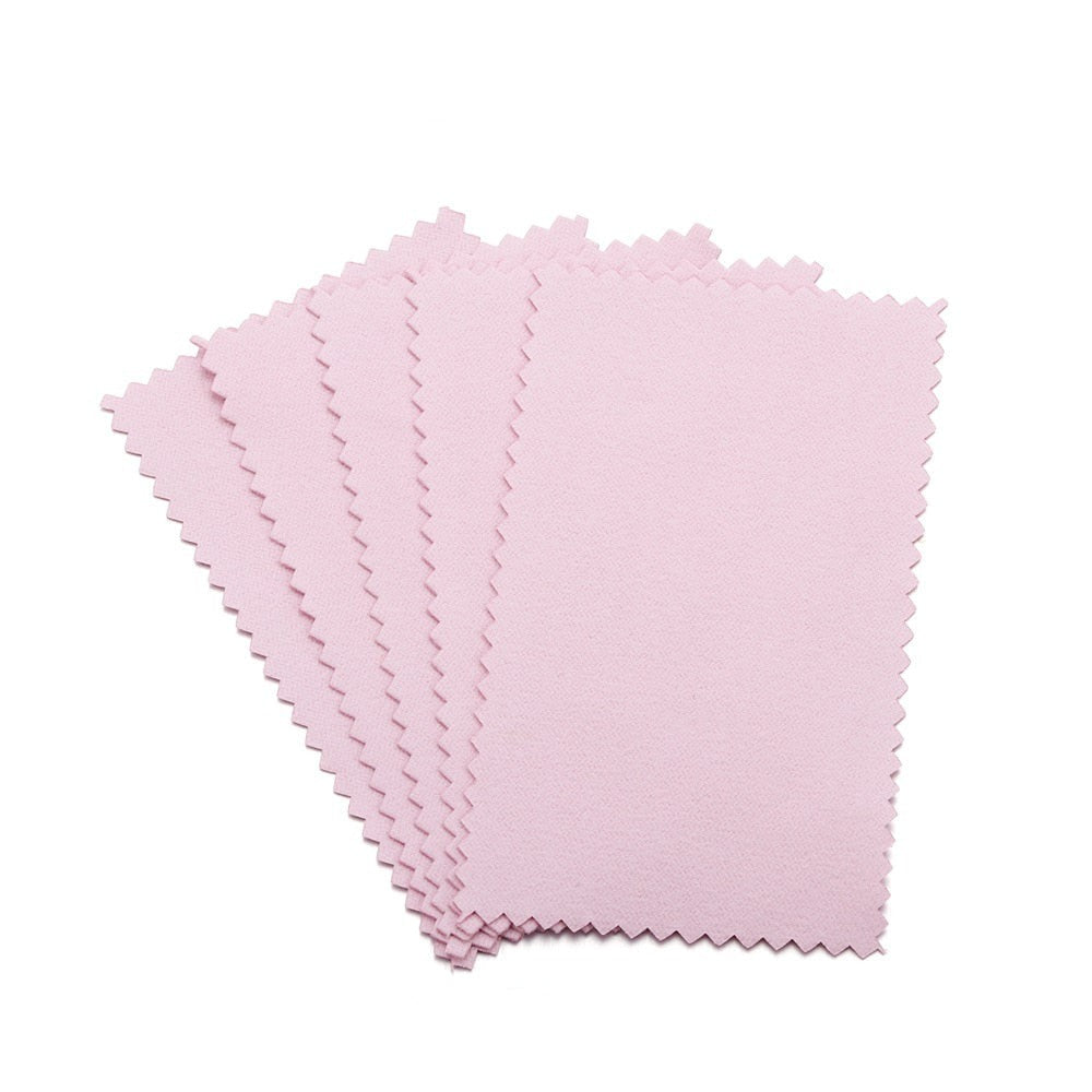 Tissus de nettoyage pour bijoux 50pcs.
