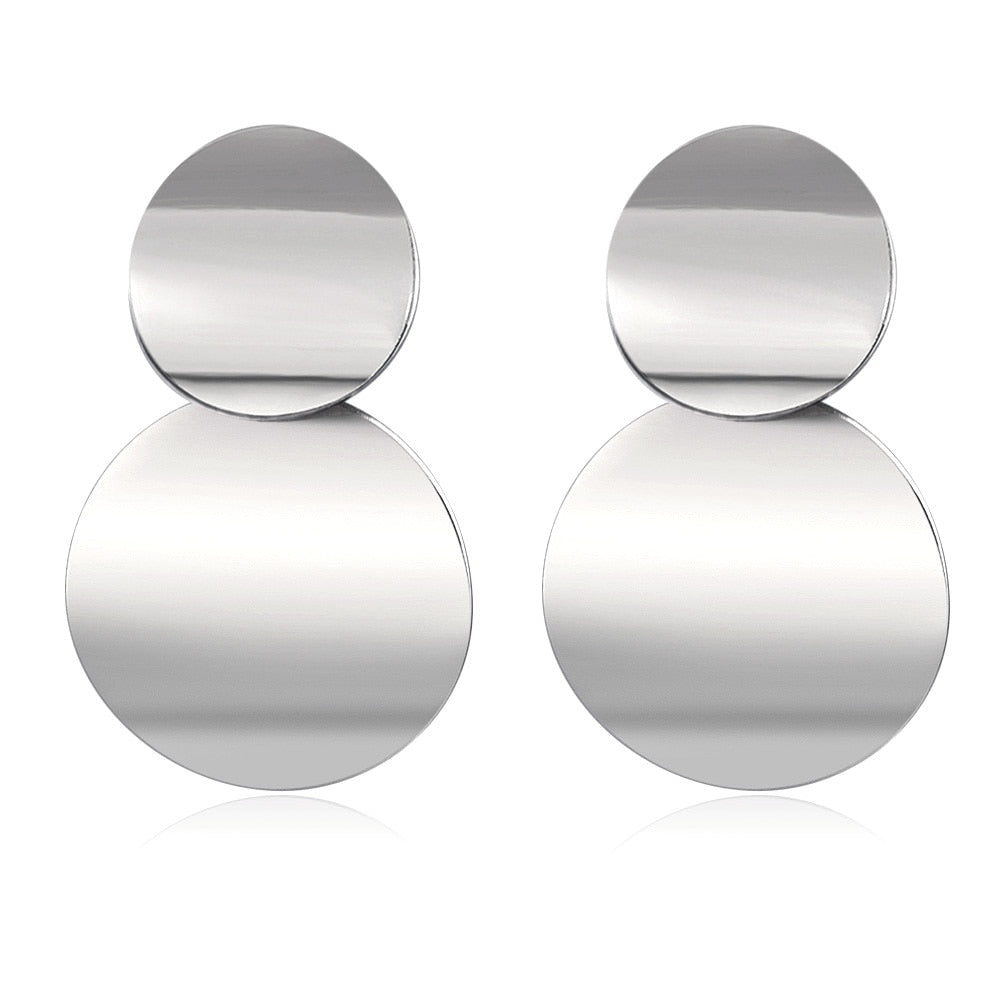 Boucles d'oreilles géométriques