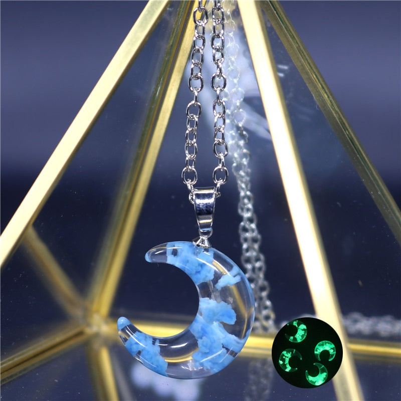 Collier de lune lumineuse