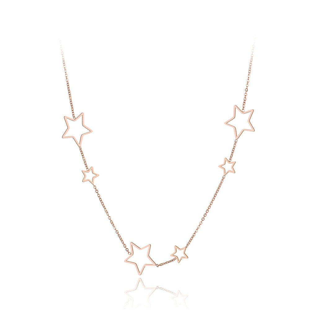 Collier - étoiles