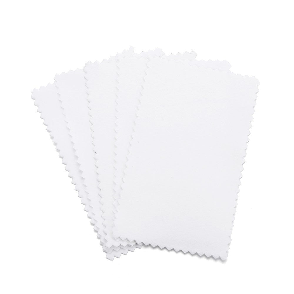 Tissus de nettoyage pour bijoux 50pcs.