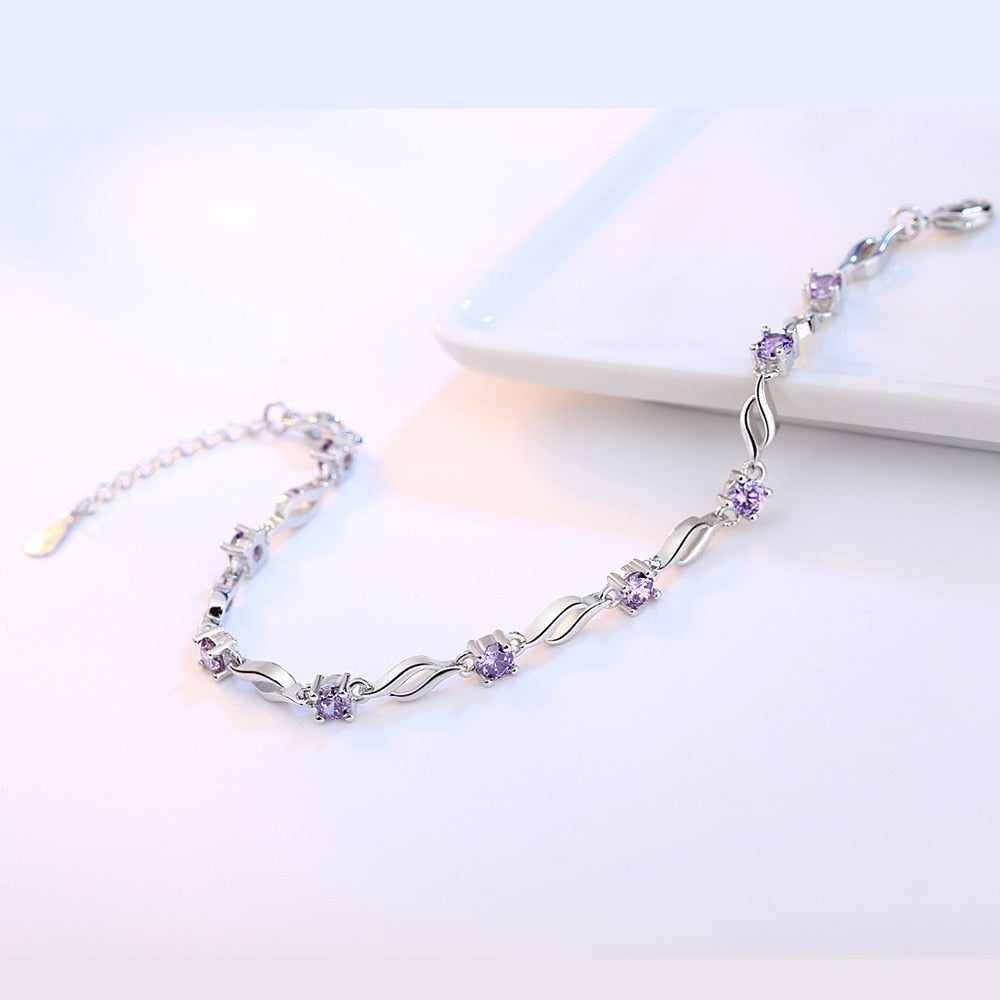 Bracelet avec un motif de fleur