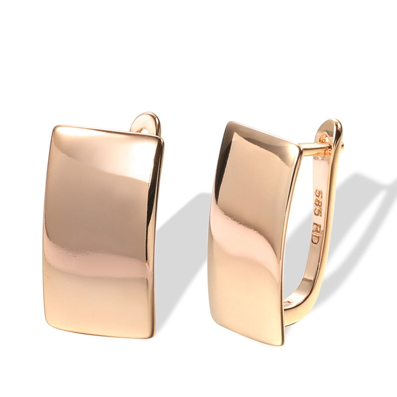 Boucles d'oreilles de forme géométrique