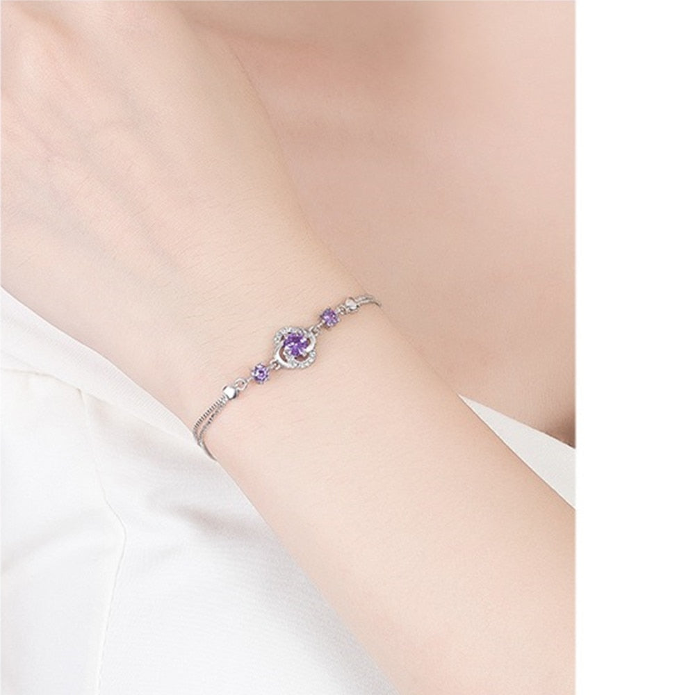 Bracelet avec zircons