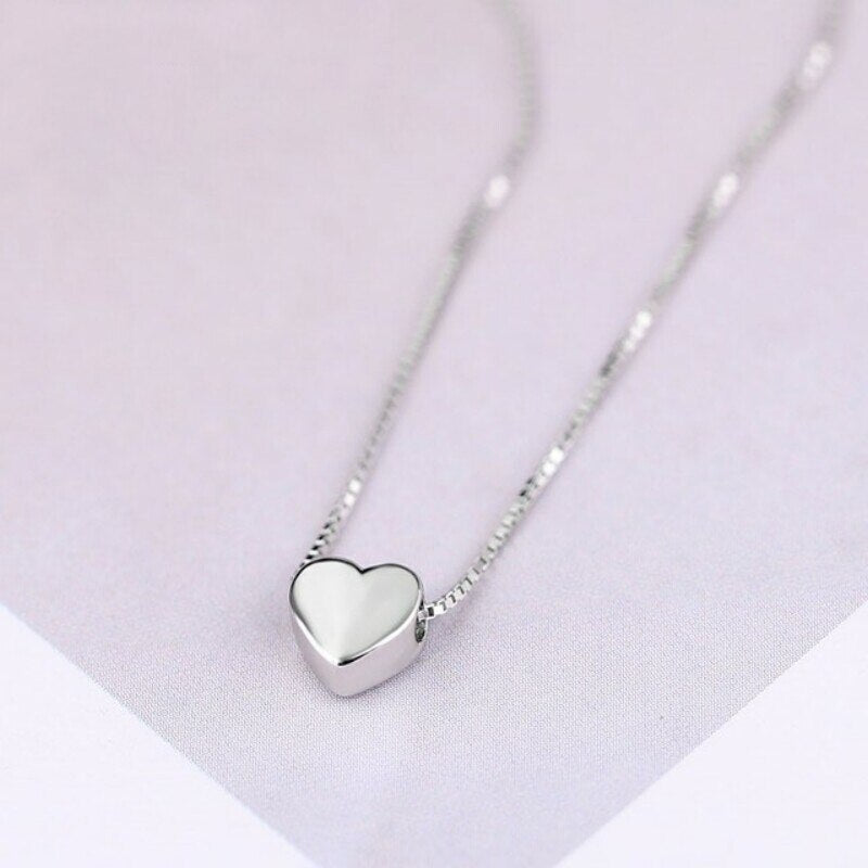 Collier avec motif de cœur