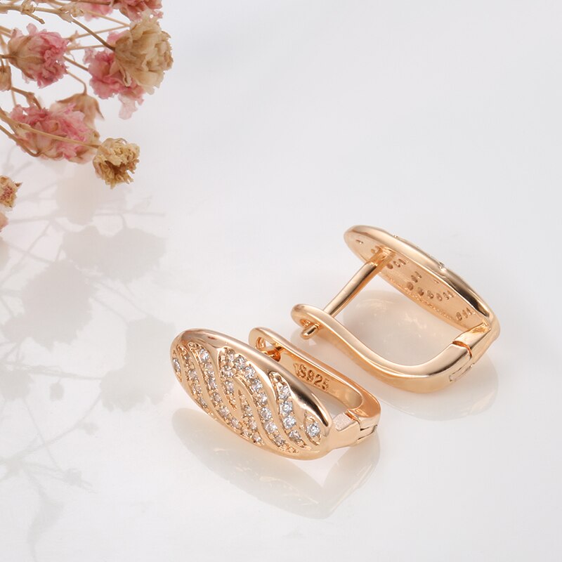 Boucles d'oreilles ovales