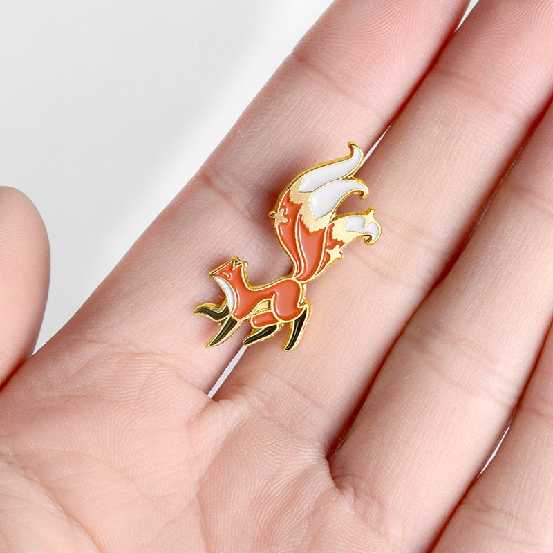 Broche renard