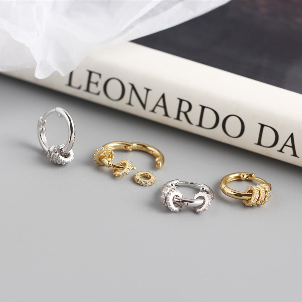 Boucles d'oreilles avec pendentifs