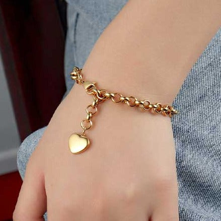 Bracelet avec un cœur