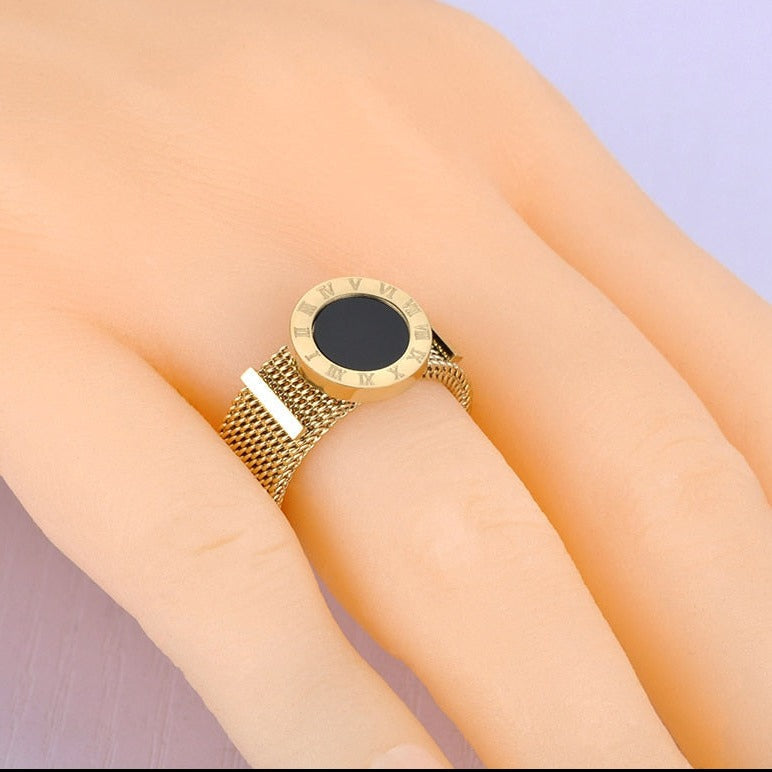Bague en acier inoxydable