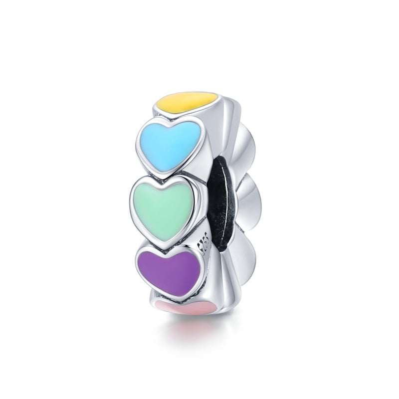 Pendentif modulaire - coeurs