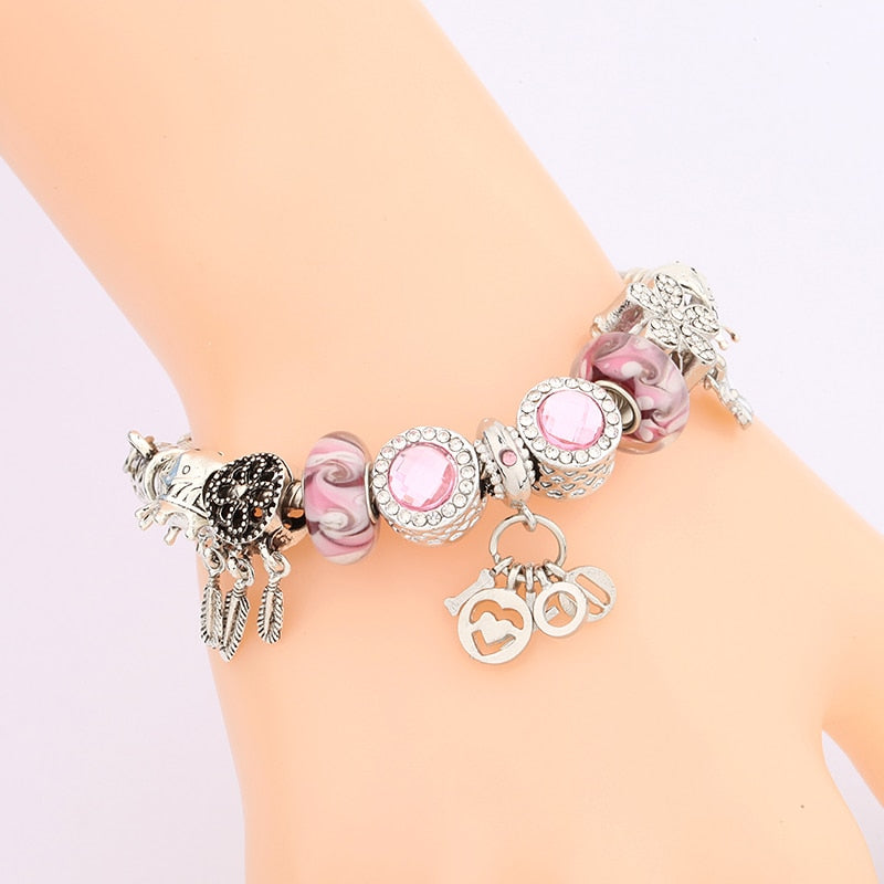 Bracelet de charmes modulaires