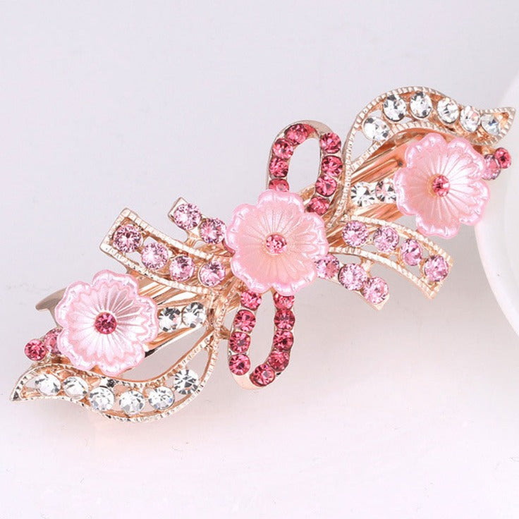 Barrette à cheveux avec des marguerites