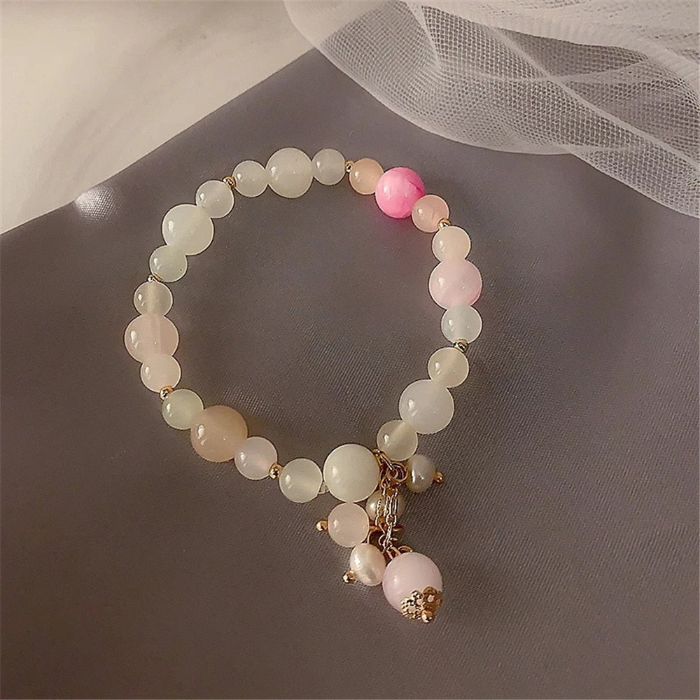 Bracelet sur un élastique