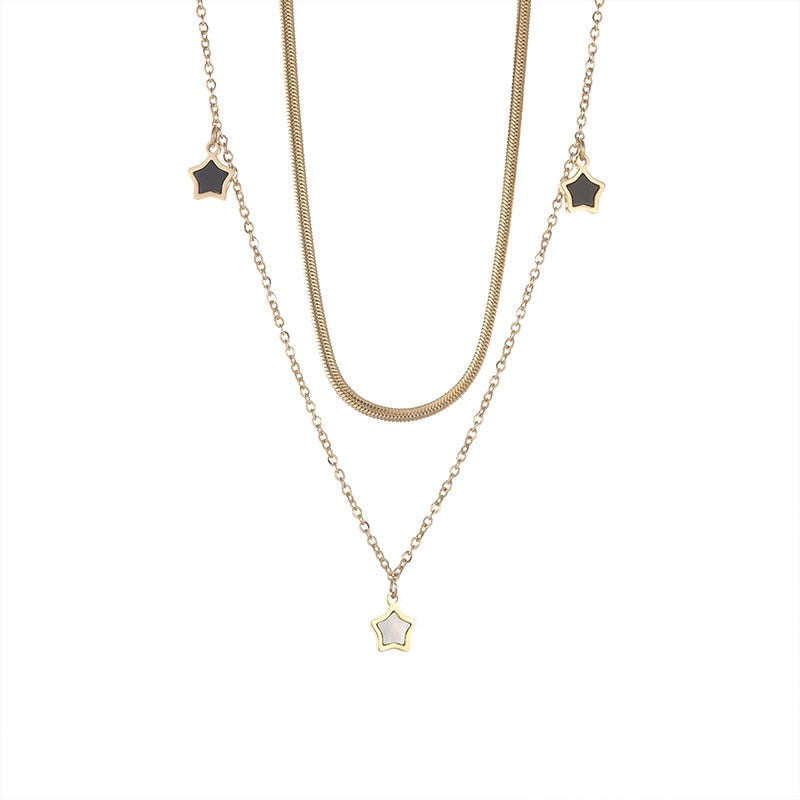 Collier - étoiles