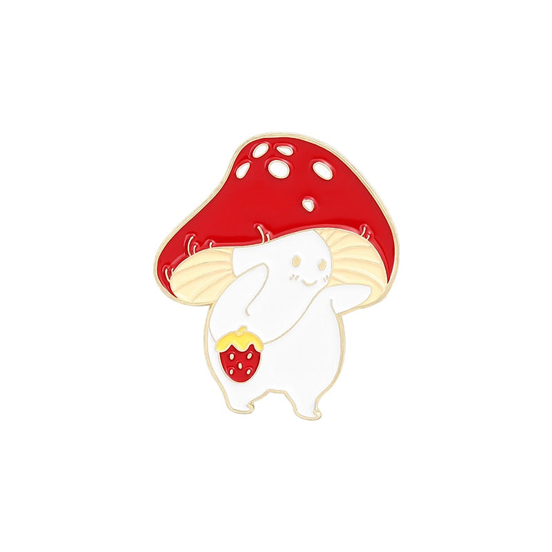 Épingles - champignons joyeux
