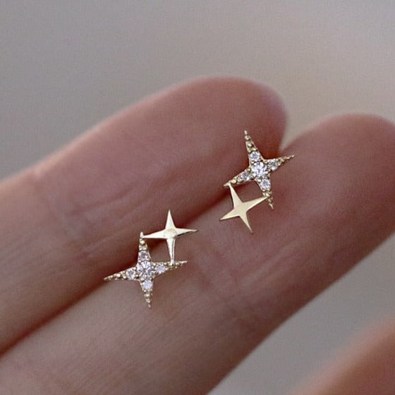Boucles d'oreilles - étoiles