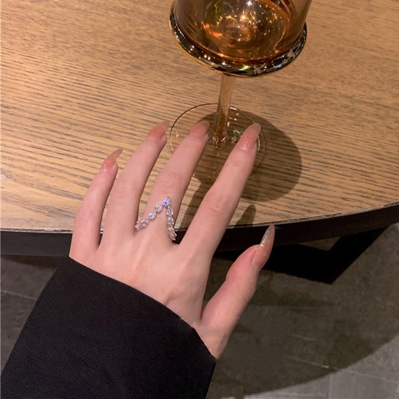 Bague géométrique