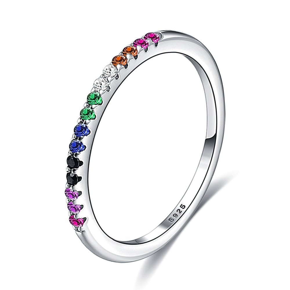 Bague en zircon cubique