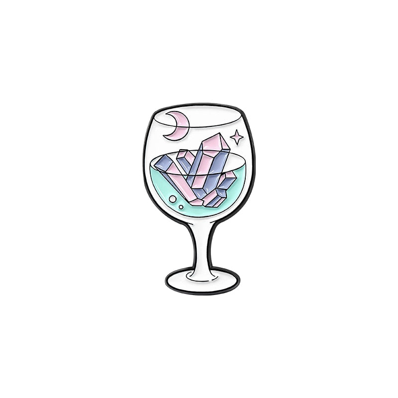 Épingles à motif en cristal