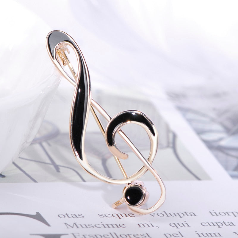 Broche de clé de fa