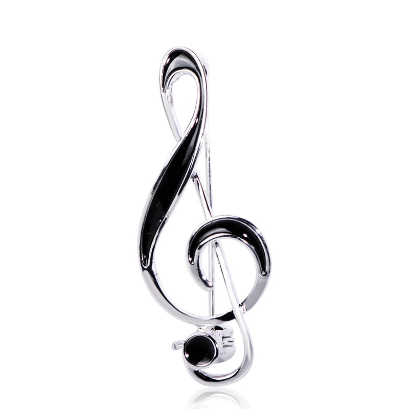 Broche de clé de fa