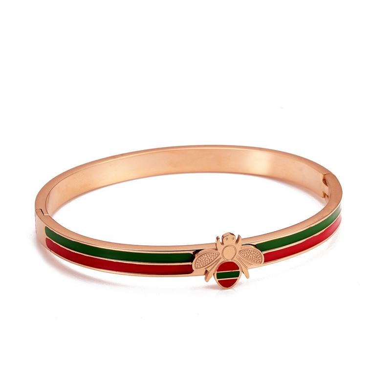 Bracelet avec motif d'abeille