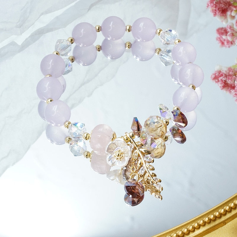 Bracelet sur un élastique