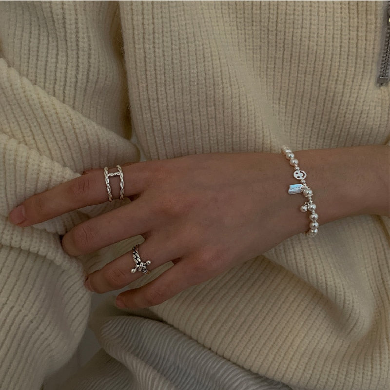 Bracelet chanceux en argent
