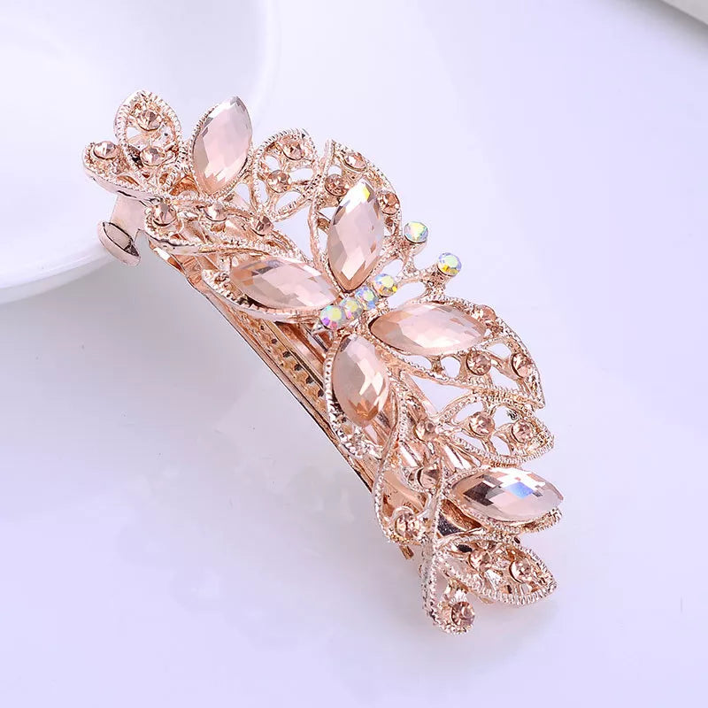 Barrette à cheveux avec motif de papillon