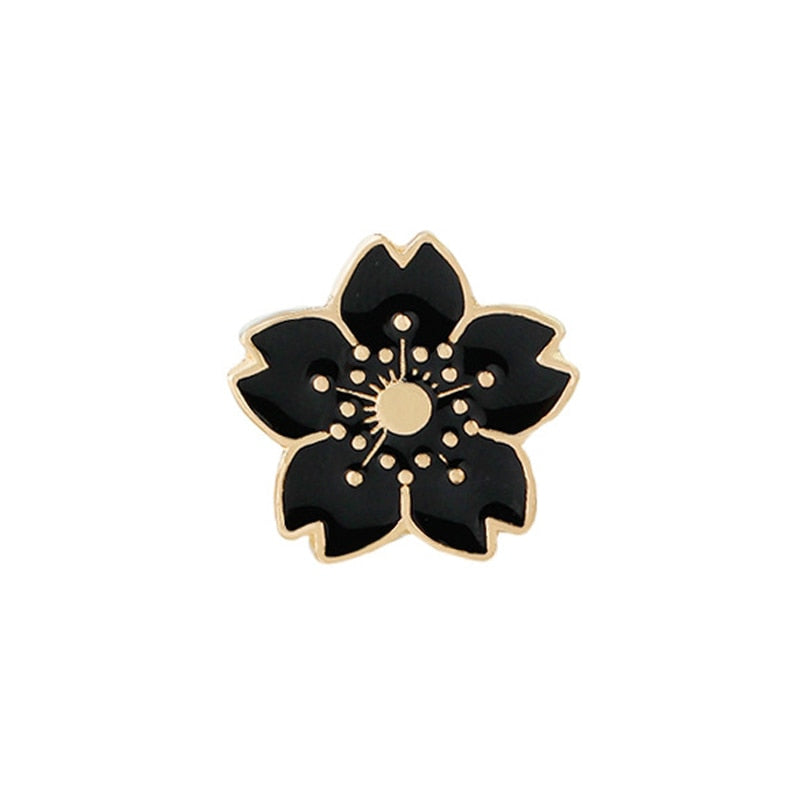 Épingle avec motif floral