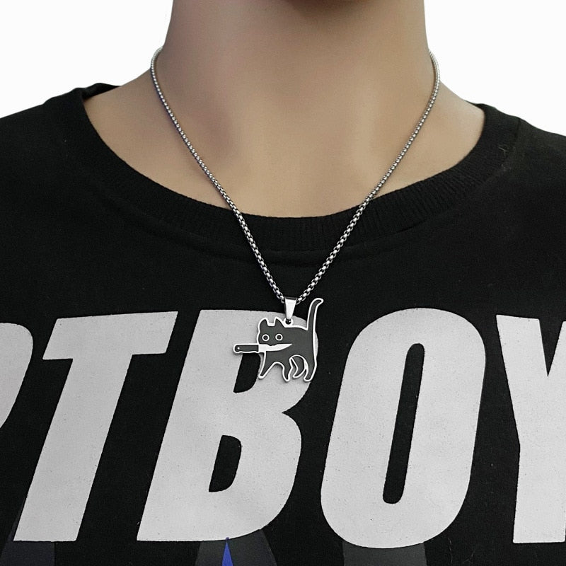 Collier à motif animal
