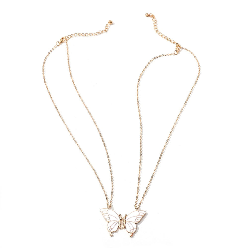 Ensemble de collier papillon