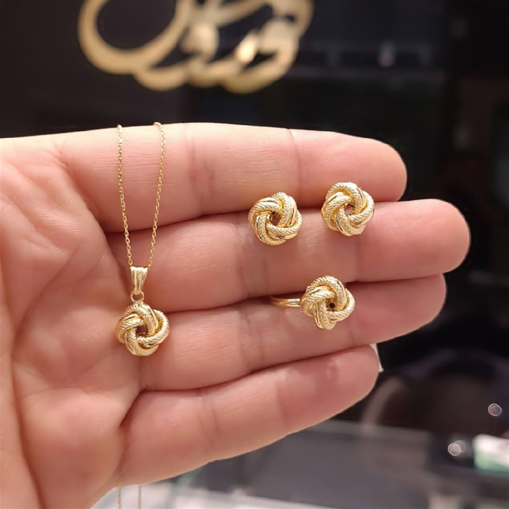 Ensemble de bijoux géométriques