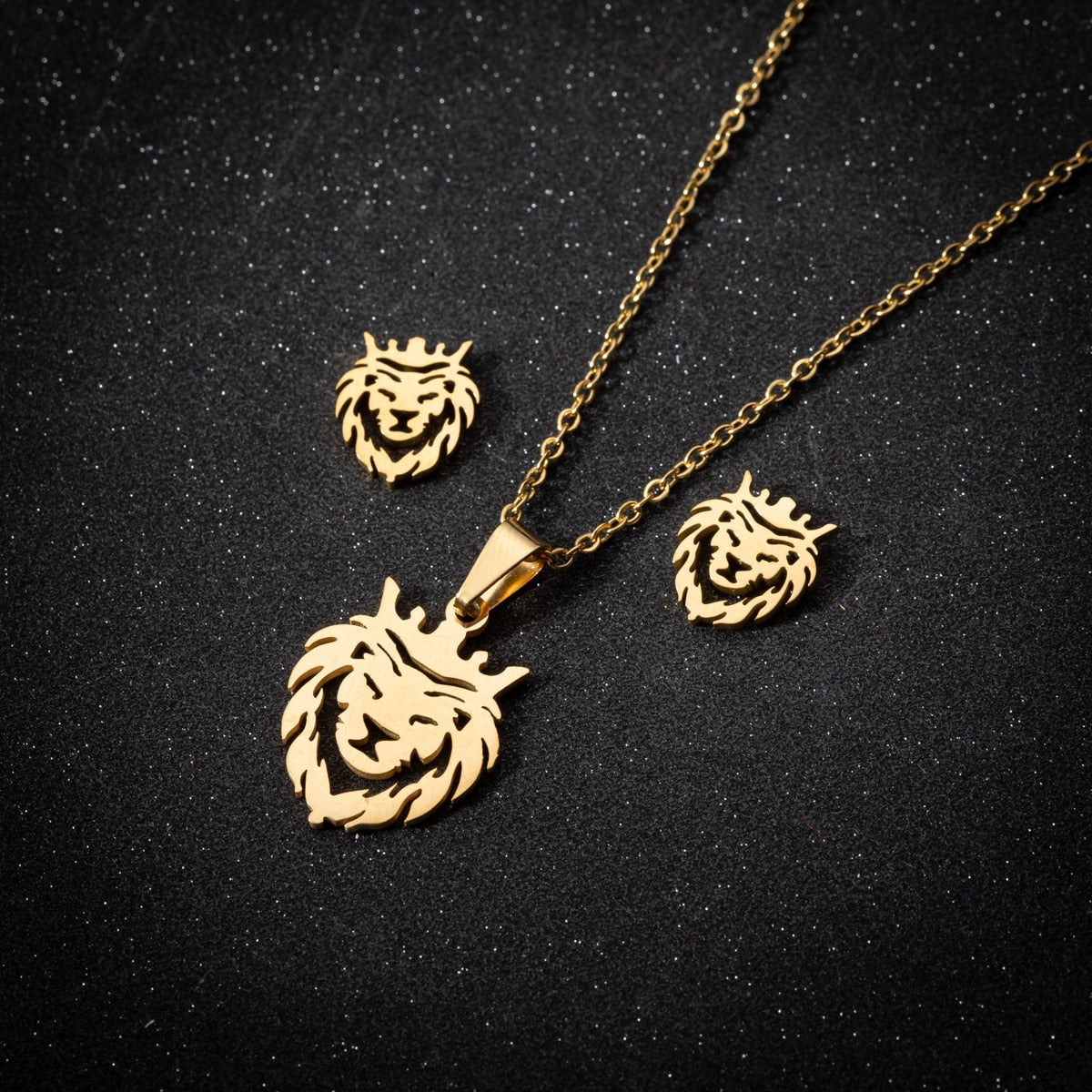 Ensemble de bijoux - lion
