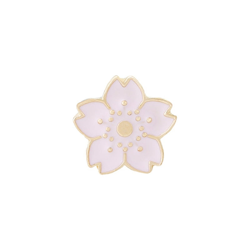 Épingle avec motif floral