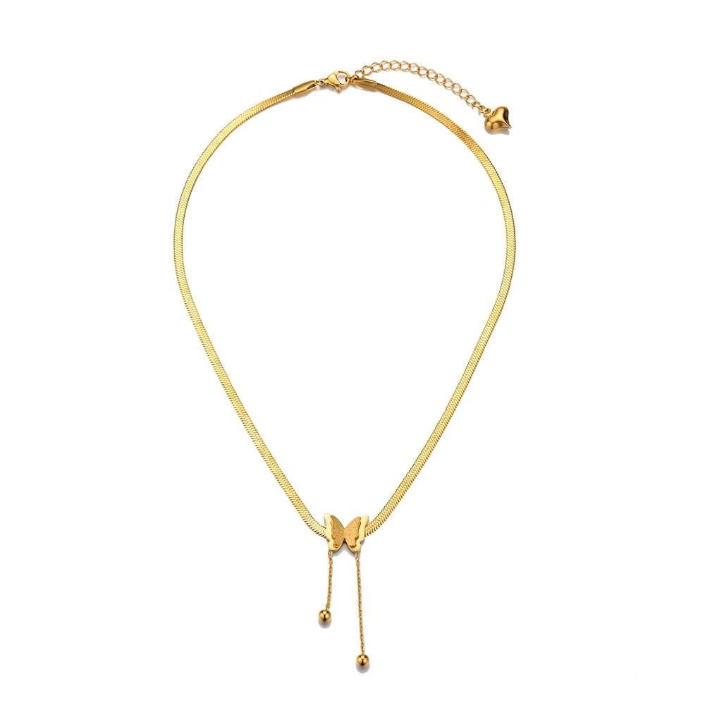 Collier papillon