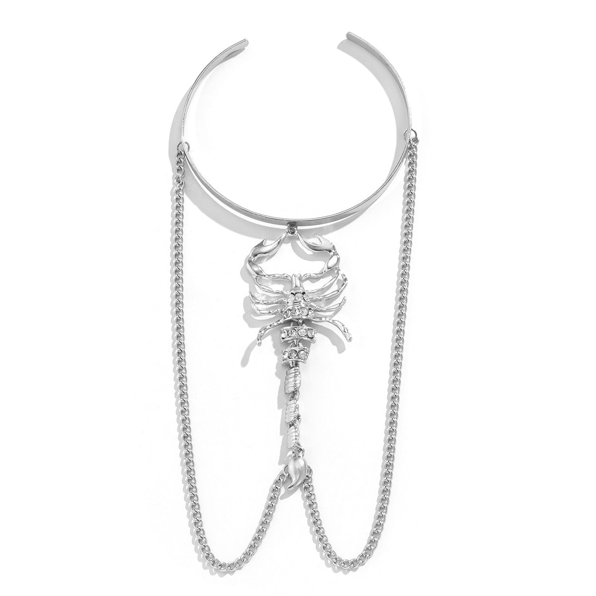 Chaîne d'épaule avec motif de scorpion