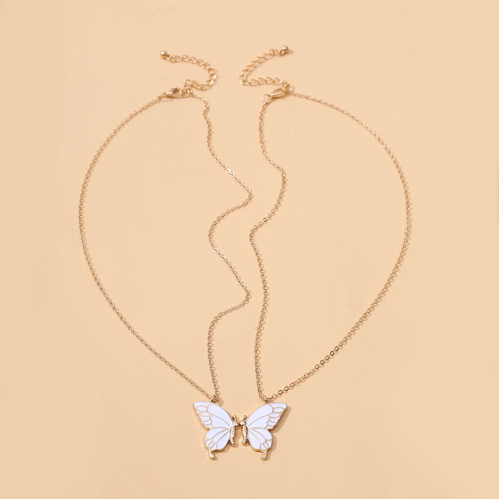 Ensemble de collier papillon