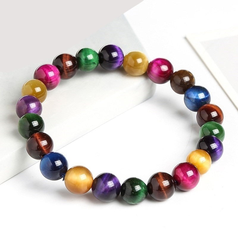 Bracelet avec des pierres rondes