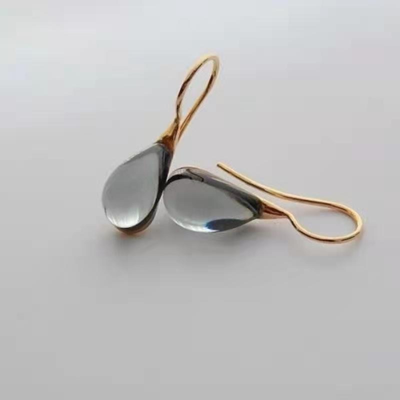 Boucles d'oreilles en forme de goutte d'eau