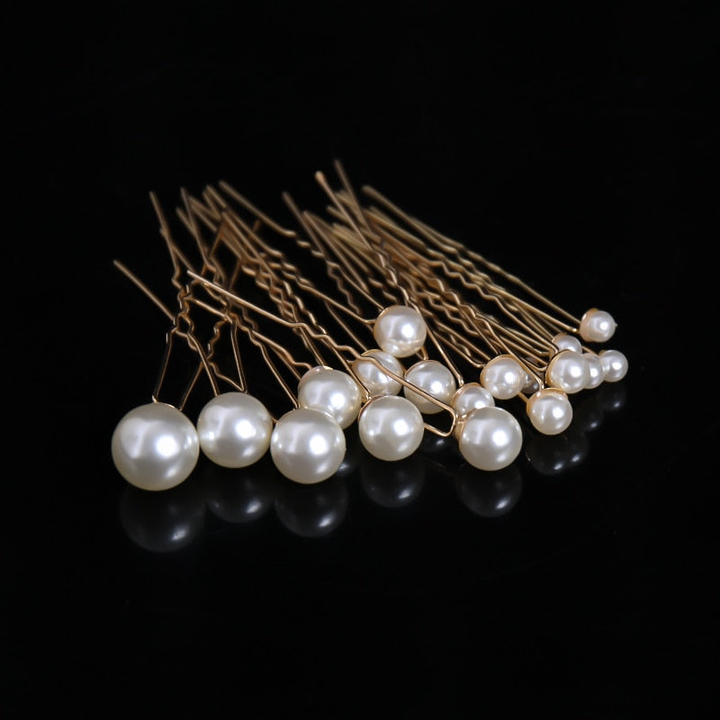 Ensemble de barrettes en perles