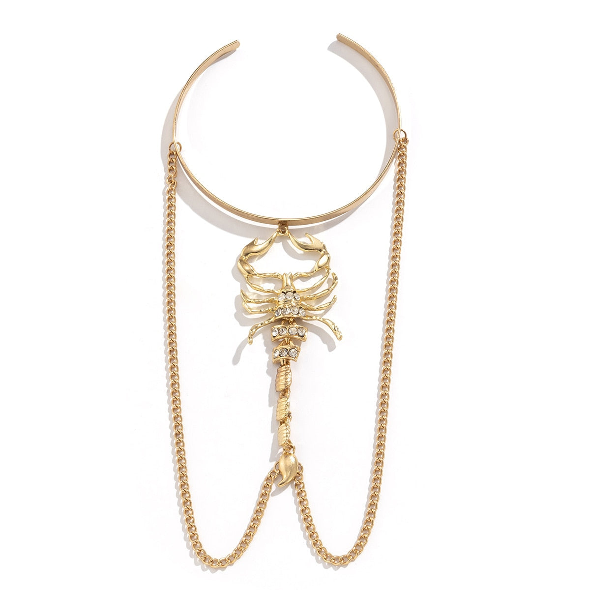 Chaîne d'épaule avec motif de scorpion