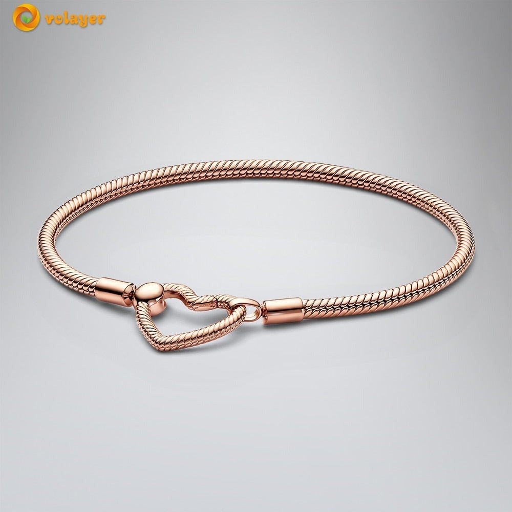 Bracelet avec un coeur ouvert