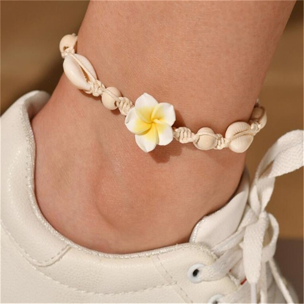Bracelet de cheville style bohème