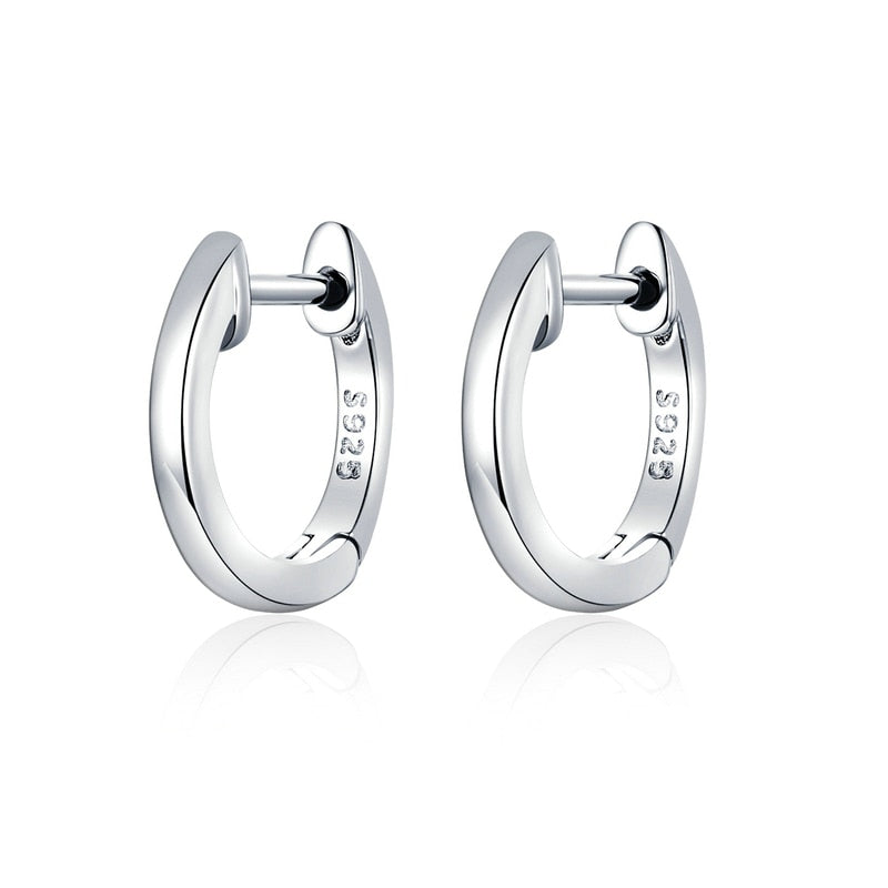 Boucles d'oreilles rondes minimalistes