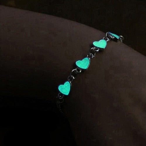 Bracelet lumineux dans l'obscurité