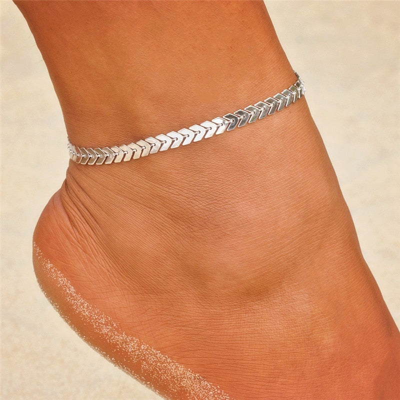 Bracelet de cheville classique.