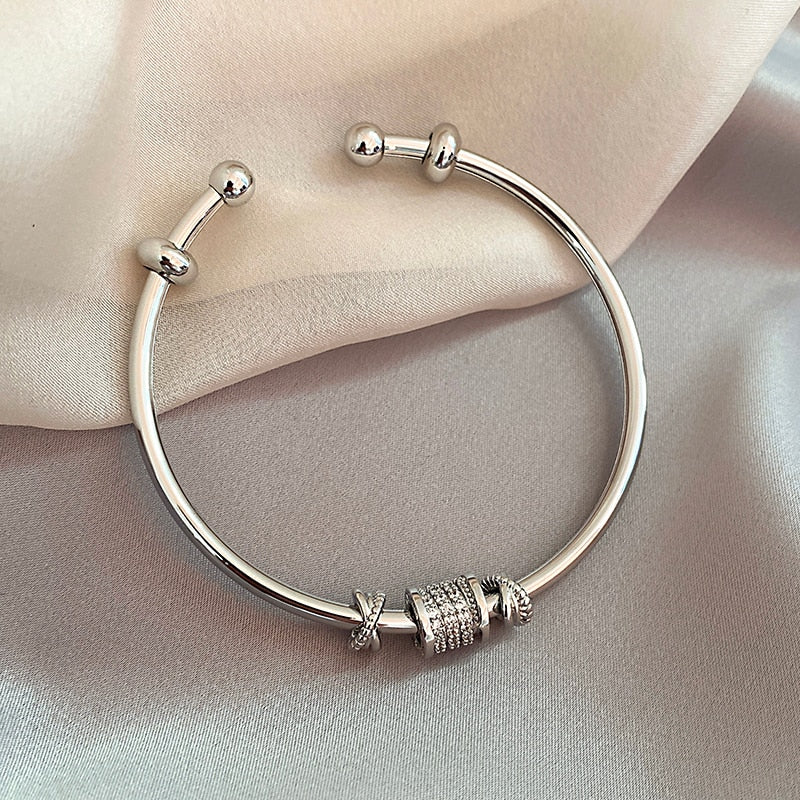 Bracelet ouvert élégant
