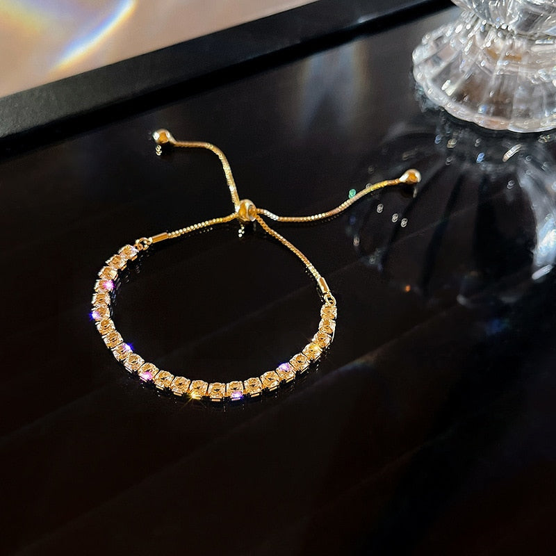 Bracelet avec zircons